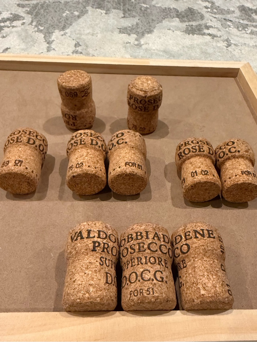 Lot of 10 used Prosecco corks